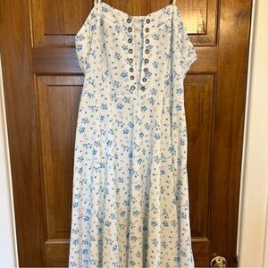 Floral Button-Down Dress